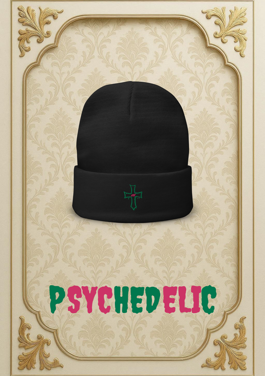 Psycho Cross Beanie